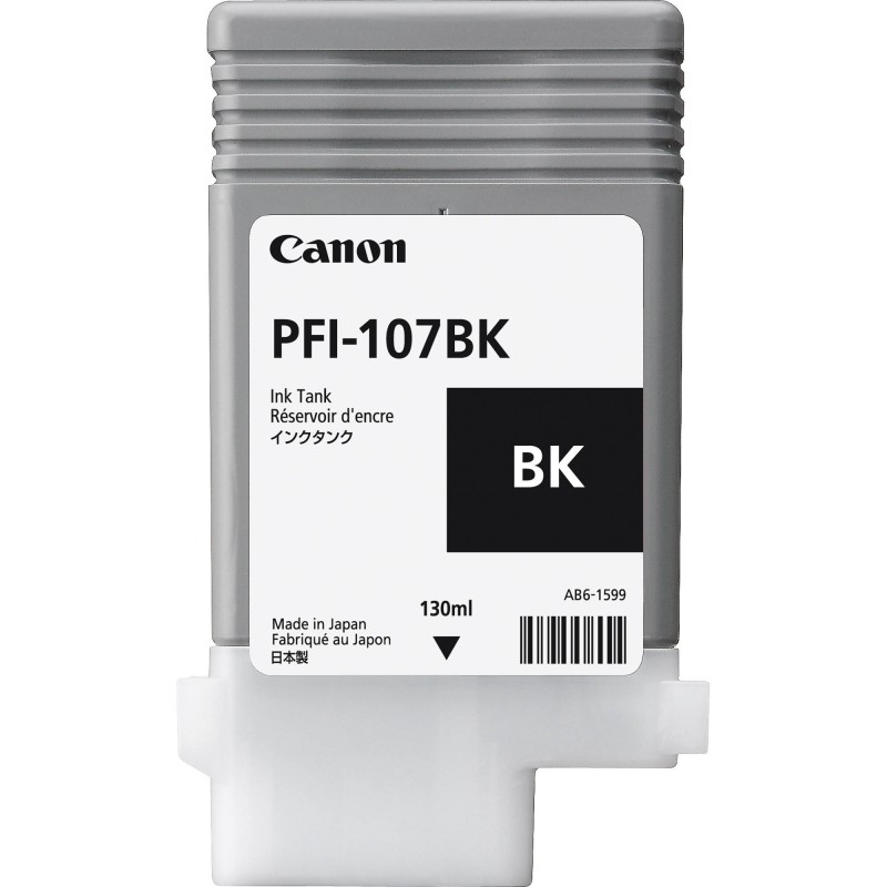 Canon PFI-107BK Black Siyah Plotter Kartuş IPF770-775