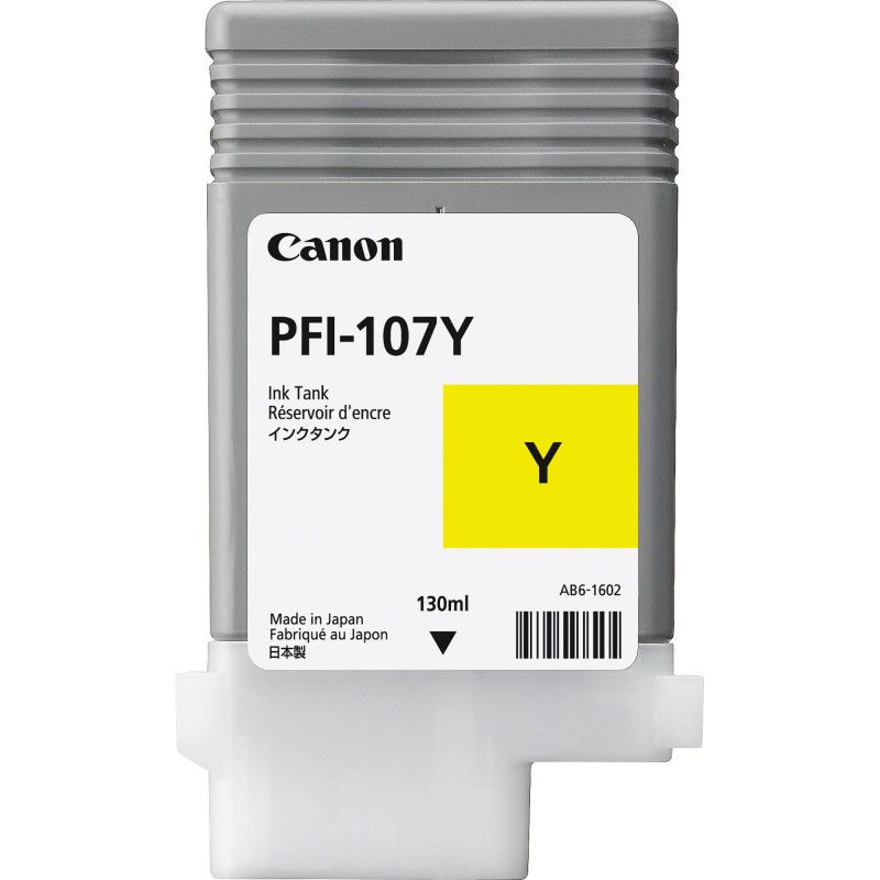 Canon PFI-107Y Yellow Sarı Plotter Kartuş IPF770-775