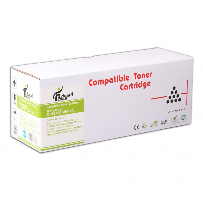 OfisPc Hp CC531A-CE411A-CF381A Mavi Üniversal Muadil Toner